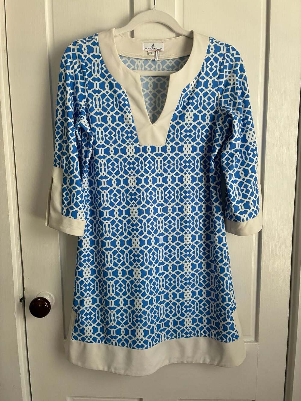 Jude Connally Geo Print Tunic Dress - Small